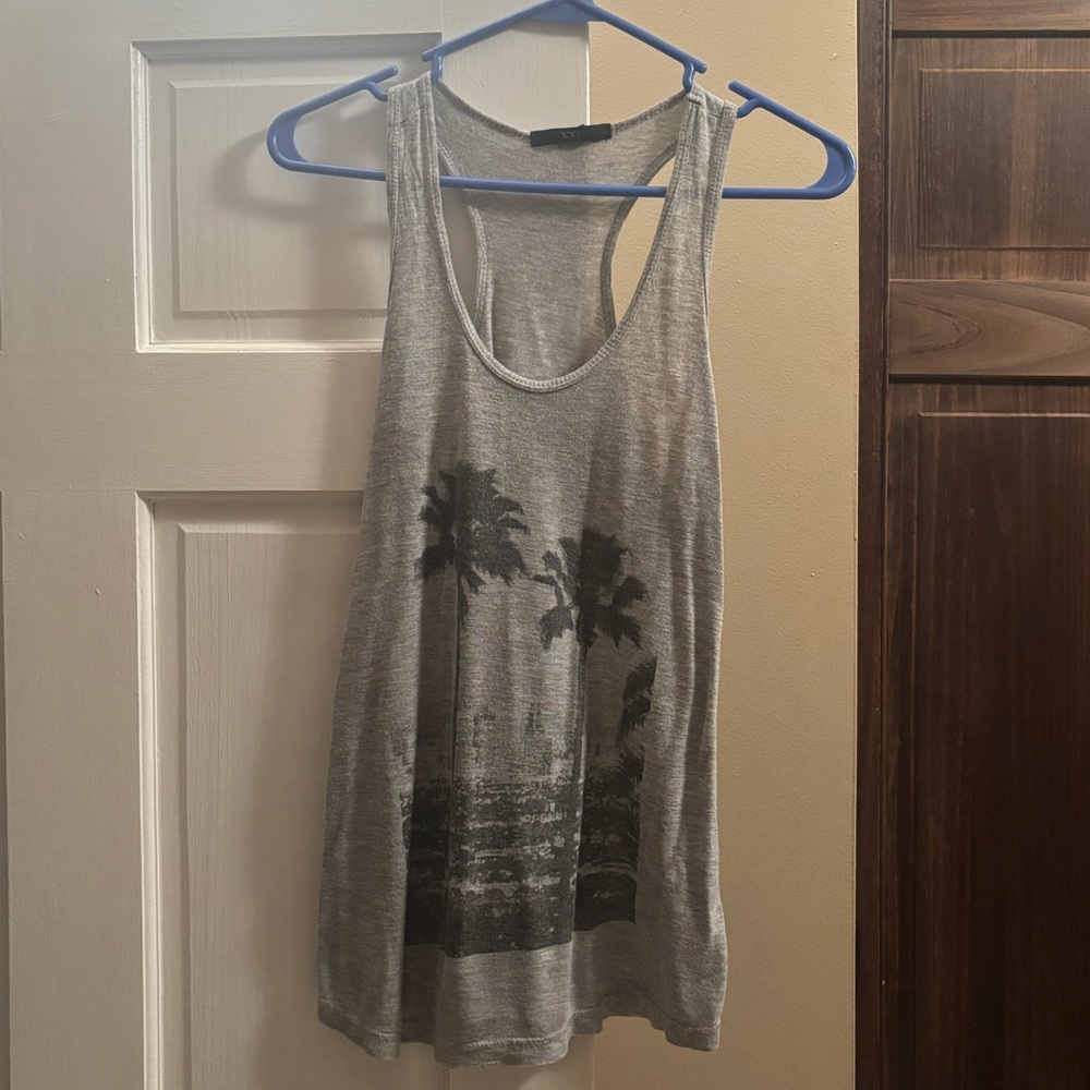Forever 21 Palm Tree Tank Top